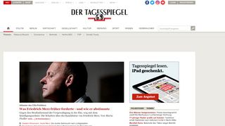 
                            9. Aktuelle News: Nachrichten aus Berlin und der Welt – Tagesspiegel