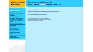 
                            8. Aktueller Stundenplan - der Weibertreuschule Weinsberg