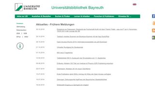 
                            3. Aktuelles-Archiv - Universitätsbibliothek Bayreuth - Universität Bayreuth