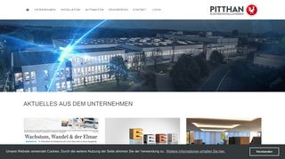 
                            8. Aktuelles aus dem Unternehmen | News | PITTHAN GmbH