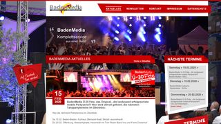 
                            3. Aktuelles - Baden Media Veranstaltungs- & Künstlerservice GmbH