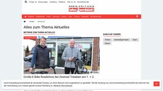 
                            5. Aktuelles bei kreiszeitung-wochenblatt.de