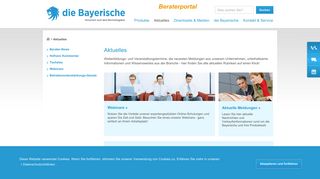 
                            6. Aktuelles - das Beraterportal der Bayerischen - Die Bayerische