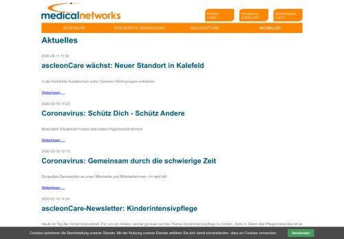 
                            4. Aktuelles - medicalnetworks.de