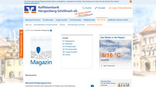 
                            7. Aktuelles Regionales - Raiffeisenbank Hengersberg-Schöllnach eG