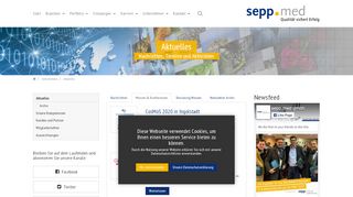 
                            8. Aktuelles: sepp.med gmbh