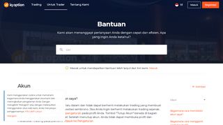 
                            5. Akun - IQ Option