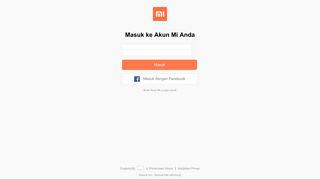 
                            1. Akun Mi - Masuk - Mi Account