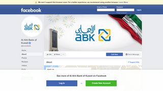 
                            8. Al Ahli Bank of Kuwait - About | Facebook