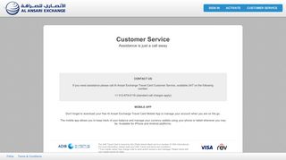 
                            4. Al Ansari | Customer Service - Al Ansari | Sign In