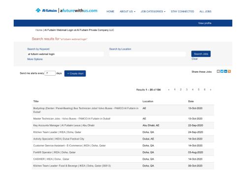 
                            1. Al Futtaim Webmail Login - Al Futtaim Private Company LLC Jobs