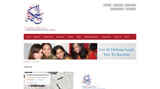 
                            12. Al Hekma International School - Contact Us