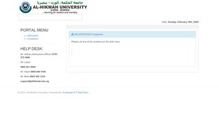 
                            12. Al-Hikmah University Ilorin Students Portal System