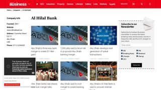 
                            7. Al Hilal Bank Company Information, Contact, Address, Website, Phone ...