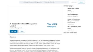 
                            9. Al Meezan Investment Management Limited | LinkedIn