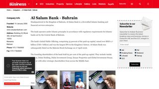 
                            10. Al Salam Bank - Bahrain Company Information, Contact, Address ...
