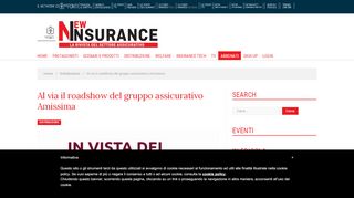 
                            13. Al via il roadshow del gruppo assicurativo Amissima - Newinsurance