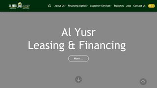 
                            1. Al Yusr Leasing and Financing