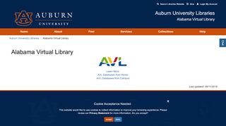 
                            13. Alabama Virtual Library - Auburn University Libraries