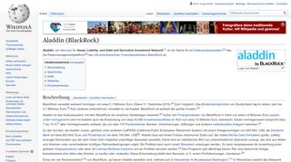 
                            10. Aladdin (BlackRock) – Wikipedia