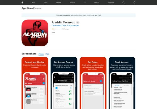 
                            6. Aladdin Connect on the App Store - iTunes - Apple
