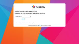 
                            2. Aladdin Connect Parent Registration - Aladdin Schools