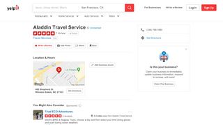 
                            11. Aladdin Travel Service - Travel Services - 485 Shepherd St, Winston ...