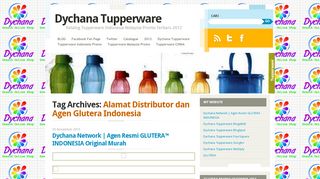 
                            11. Alamat Distributor dan Agen Glutera Indonesia | Dychana Tupperware