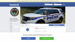 
                            12. Alamo Colleges Police Department - Reviews | Facebook