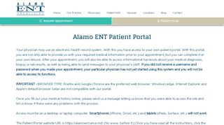 
                            13. Alamo ENT Patient Portal | Alamo ENT Associates