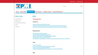 
                            9. Alamo PMI - FAQs