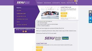 
                            12. Alamo Rent A Car | SEIU Member Benefits