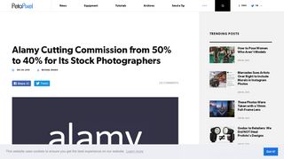 
                            6. Alamy Cutting Commission from 50% to 40% for Its Stock Photographers
