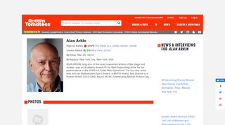 
                            10. Alan Arkin - Rotten Tomatoes