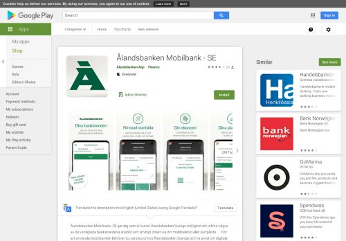 
                            8. Ålandsbanken Mobilbank - SE - Apps on Google Play