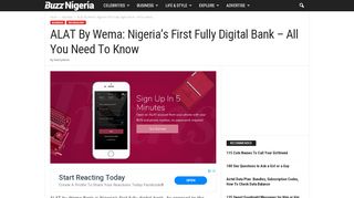 
                            6. ALAT By Wema Bank: How To Make N10,000 With Nigeria's Digital ...