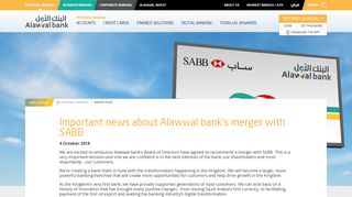 
                            10. Alawwal bank and SABB Merger