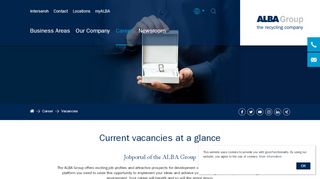 
                            4. ALBA Group: ALBA Group - Recruitment - Vacancies