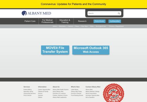 
                            12. Albany Med Webmail - Albany Medical Center