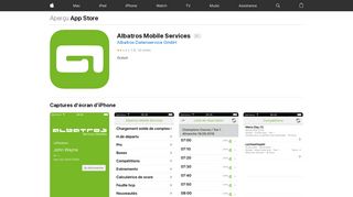 
                            4. Albatros Mobile Services dans l'App Store - iTunes - Apple