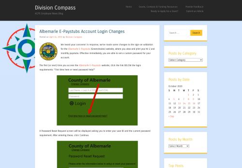 
                            8. Albemarle E-Paystubs Account Login Changes | Division Compass