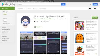 
                            5. Albert - Din digitala mattelärare – Appar på Google Play