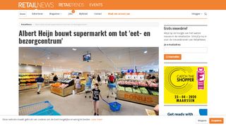 
                            12. Albert Heijn bouwt supermarkt om tot 'eet- en bezorgcentrum ...