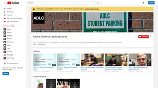 
                            12. Alberta Distance Learning Centre - YouTube
