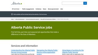 
                            8. Alberta Public Service jobs | Alberta.ca