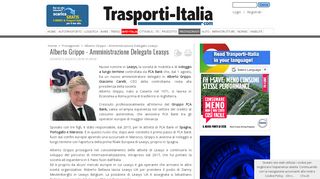 
                            13. Alberto Grippo - Amministrazione Delegato Leasys - Trasporti-Italia.com