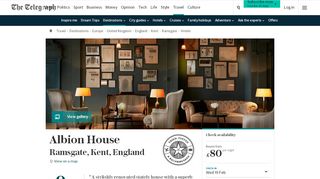 
                            6. Albion House Hotel Review, Ramsgate, Kent | Telegraph Travel