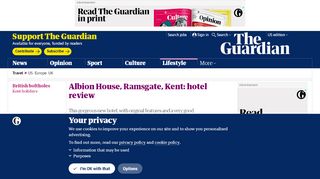 
                            11. Albion House, Ramsgate, Kent: hotel review | Travel | The Guardian