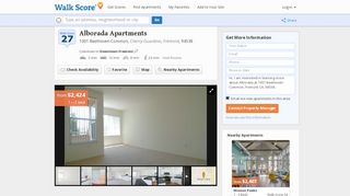
                            13. Alborada Apartments, Fremont CA - Walk Score