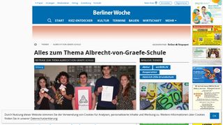 
                            8. Albrecht-von-Graefe-Schule - Thema - Berliner Woche